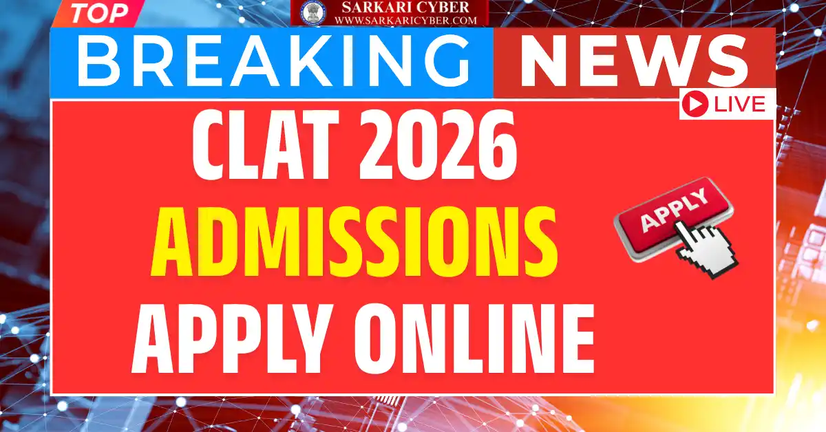 CLAT 2026 Admissions Apply Online