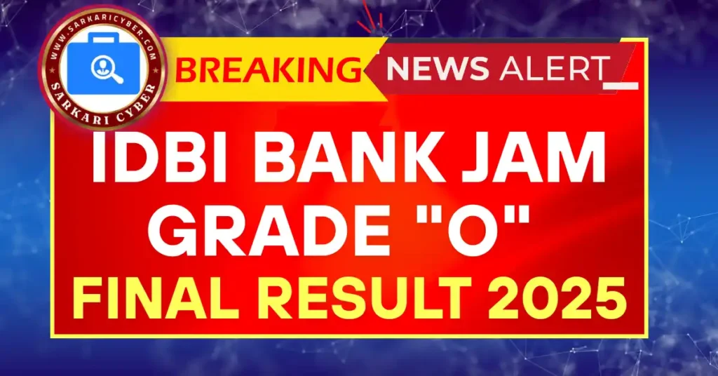 IDBI Bank JAM Grade