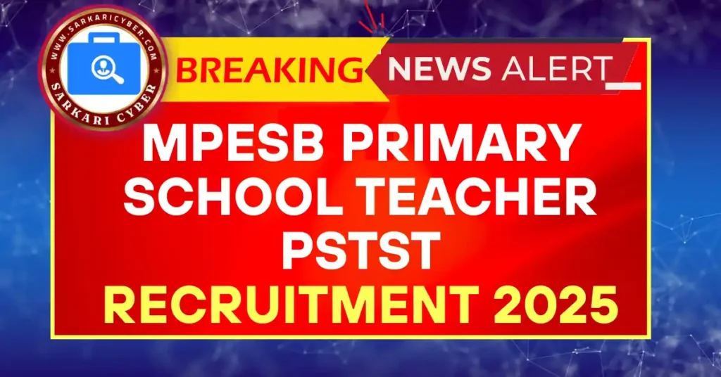 MPESB Primary School Teacher