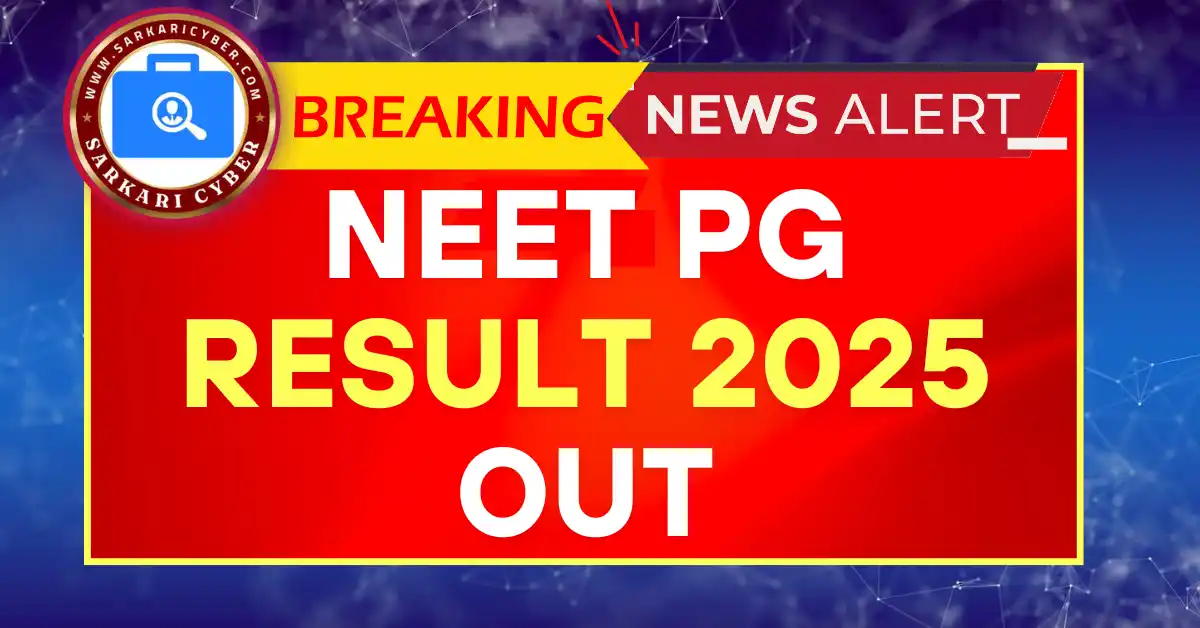 NEET PG Result 2025