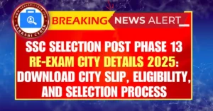 SSC Phase 13 Examination 2025