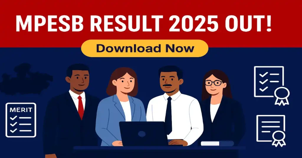 MPESB Group 1 Sub Group 3 Result 2025