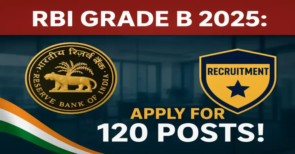 RBI Officer Grade B Recruitment 2025