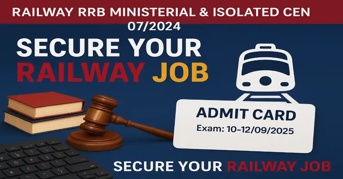 RRB Ministerial & Isolated