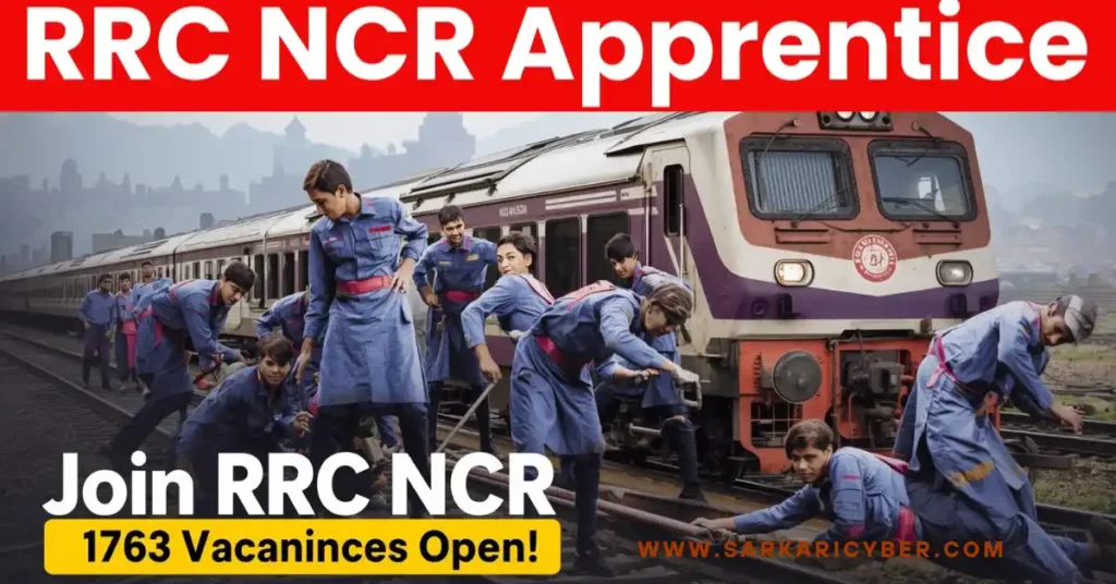 Railway RRC NCR Apprentice Recruitment 2025