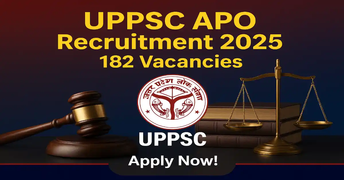 UPPSC APO Recruitment 2025