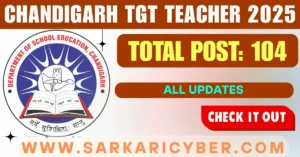 Chandigarh TGT Teacher 2025
