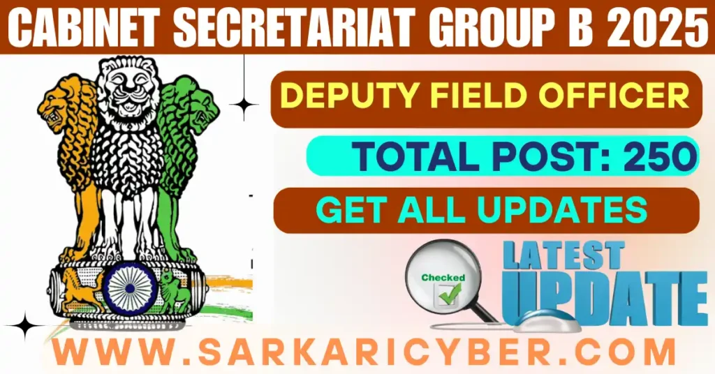 Cabinet Secretariat Group B 2025