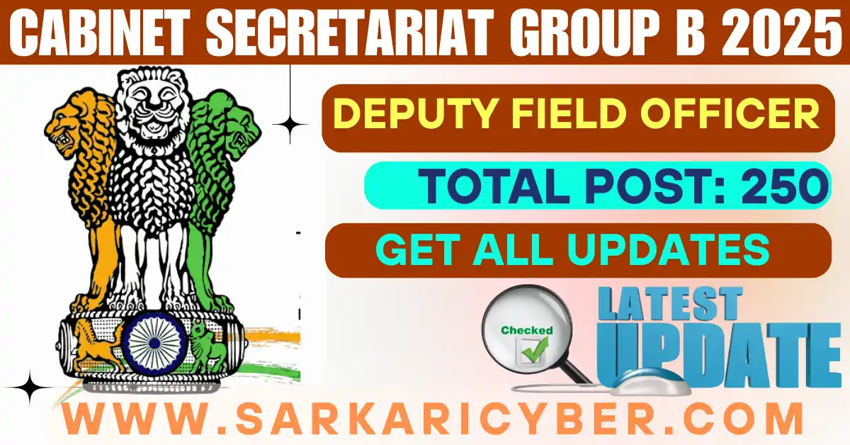 Cabinet Secretariat Group B 2025