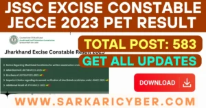 Jharkhand JSSC Excise Constable