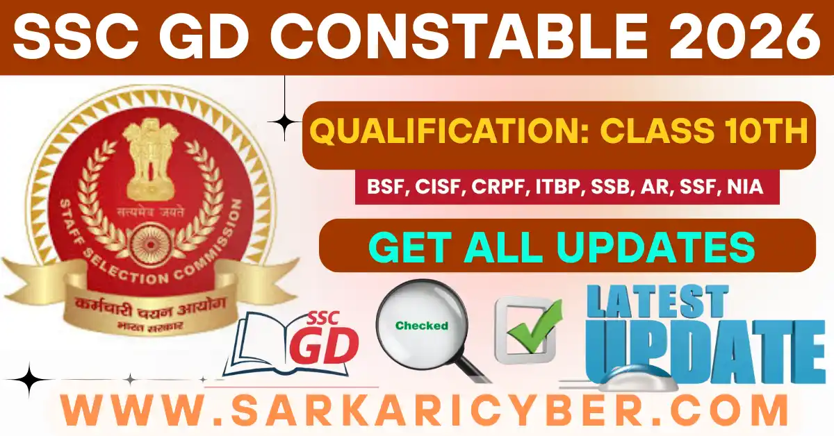 SSC GD Constable 2026