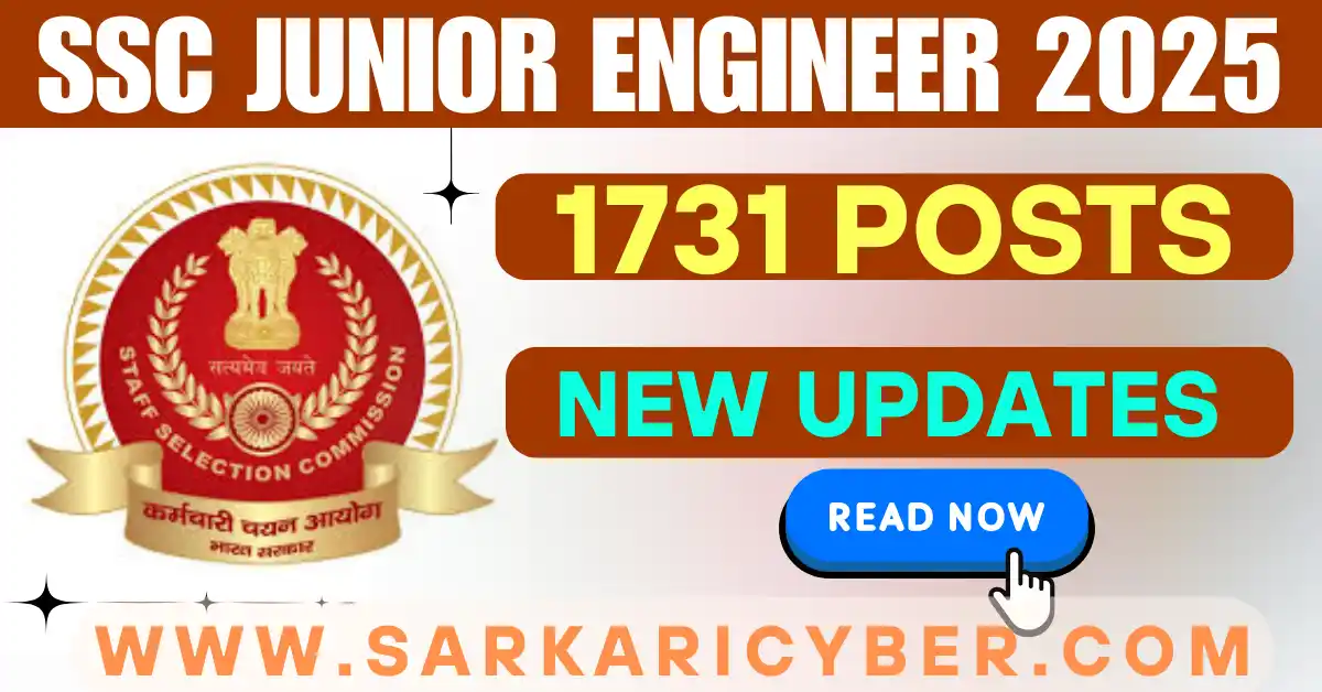 SSC Junior Engineer 2025