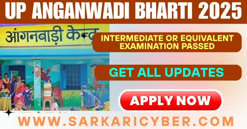 UP Anganwadi Bharti 2025