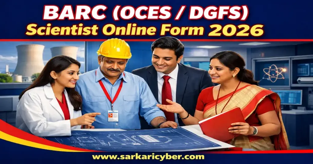 BARC Scientist OCES DGFS 2025