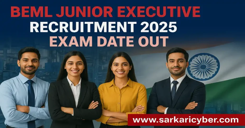 BEML Junior Executive 2025 Recruitment