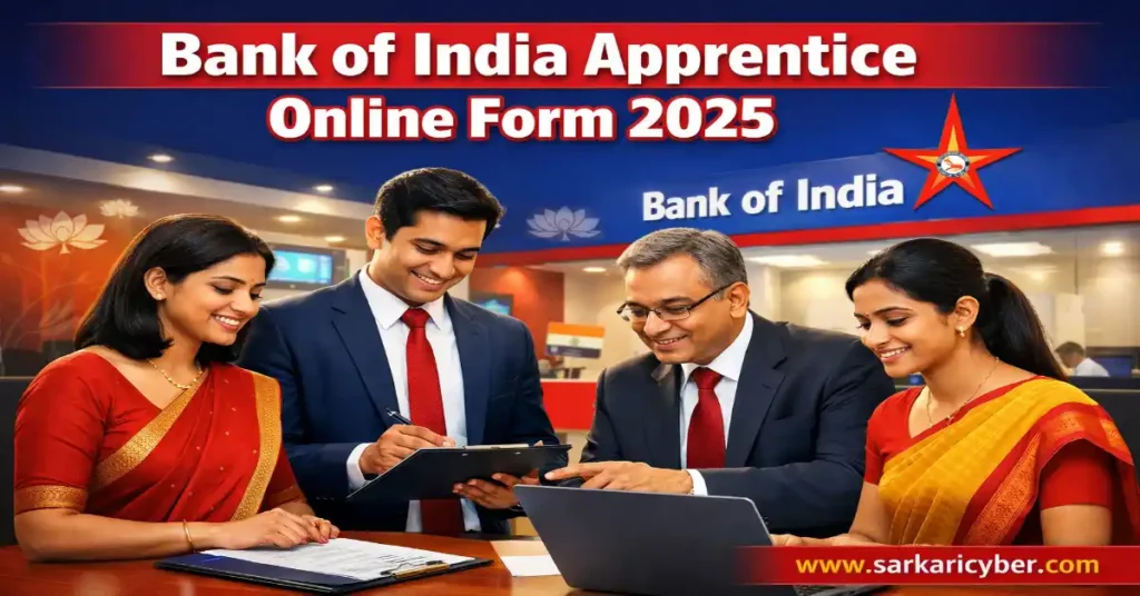Bank of India Apprentice 2025