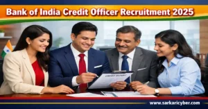 Bank of India Credit Officer 2025