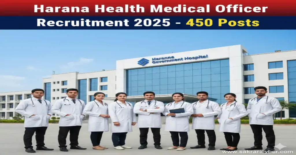 Haryana Health Medical Officer 2025 Recruitment