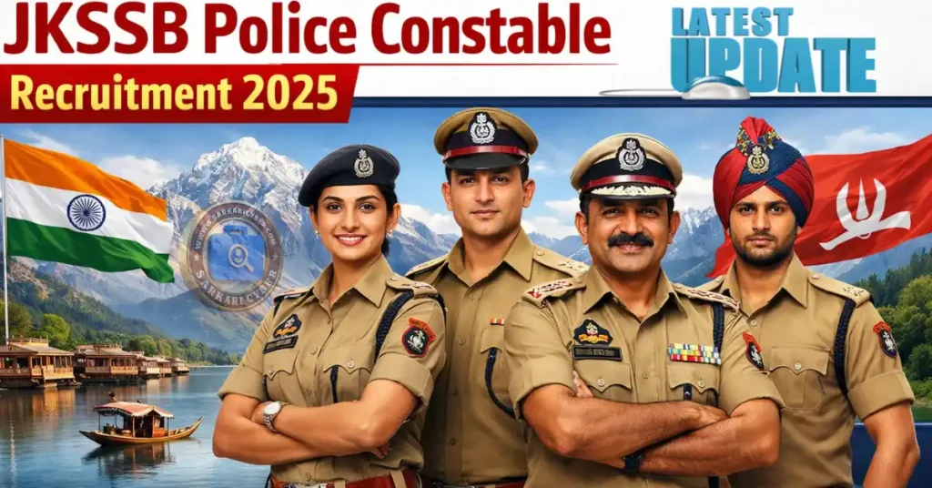 JKSSB Police Constable (Executive) 2025