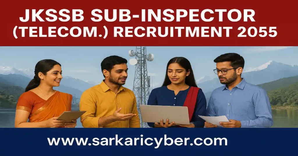 JKSSB Sub-Inspector {Telecommunication} 2025