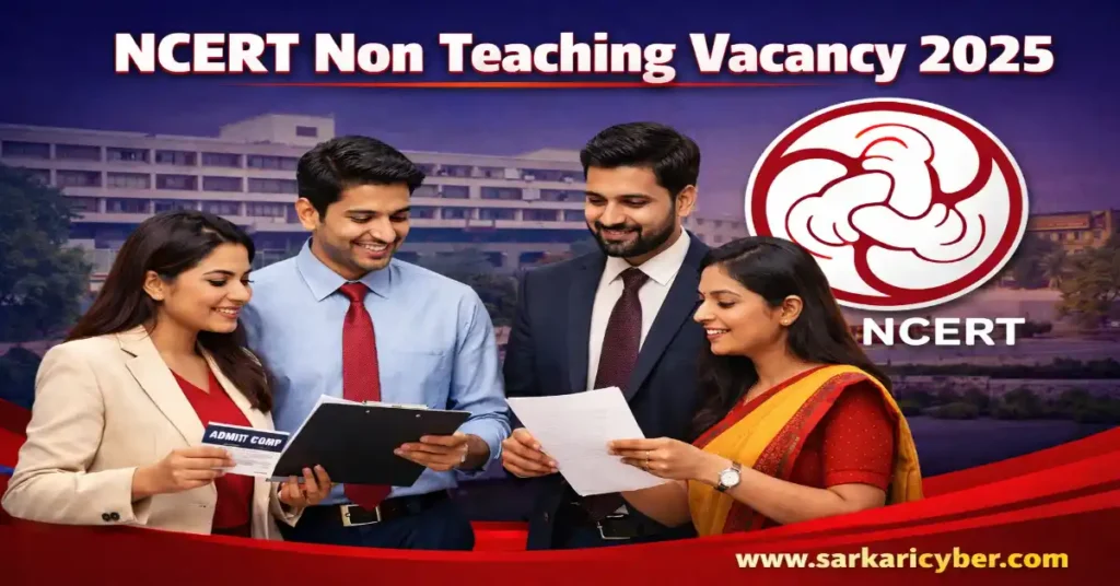 NCERT Non Teaching 2025 Recruitment