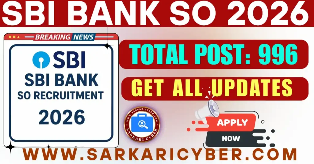 SBI Bank SO 2026