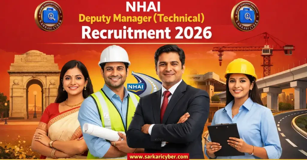 NHAI Deputy Manager (Technical) 2026
