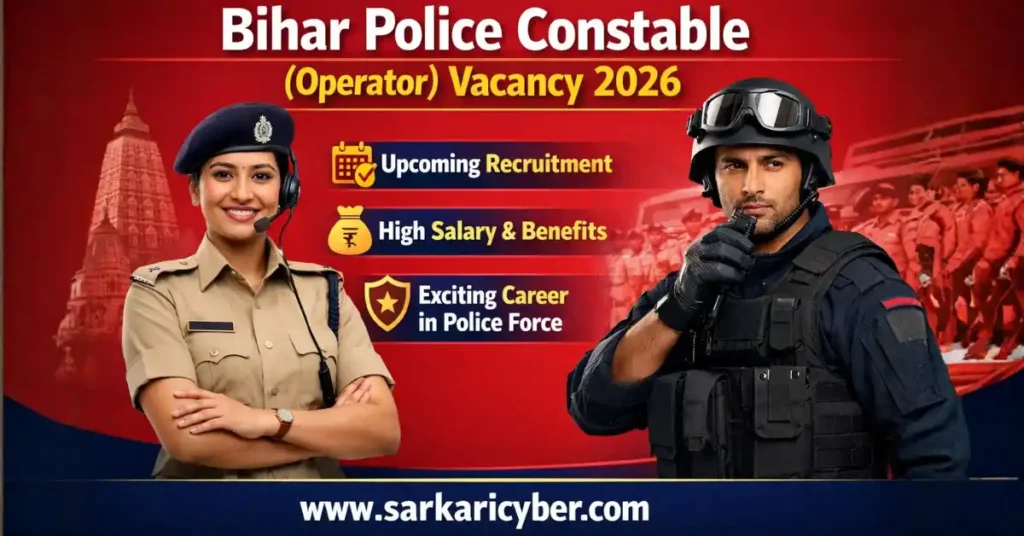 Bihar Police Constable (Operator) 2026