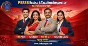 PSSSB Excise & Taxation Inspector 2026
