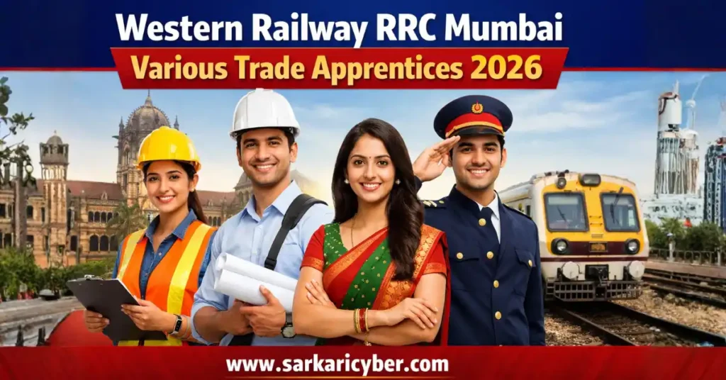 RRC WR Various Trade Apprentice 2026