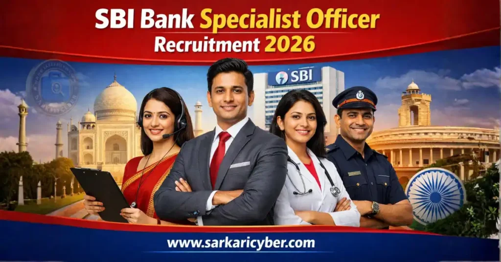 SBI Bank Specialist Officer 2026