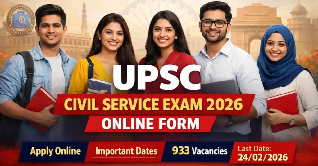 UPSC Civil Service Exam 2026