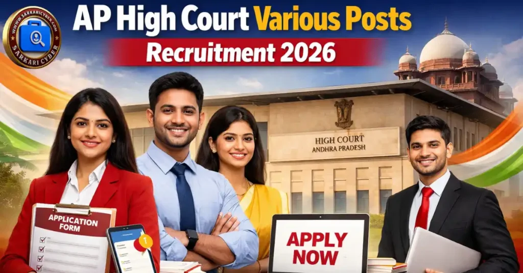 AP High Court Various Posts 2026