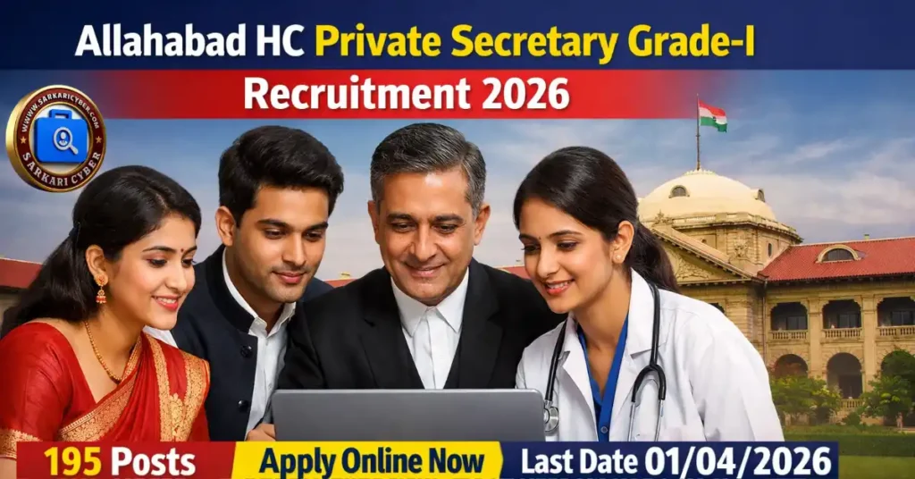 Allahabad HC Private Secretary Grade-I 2026