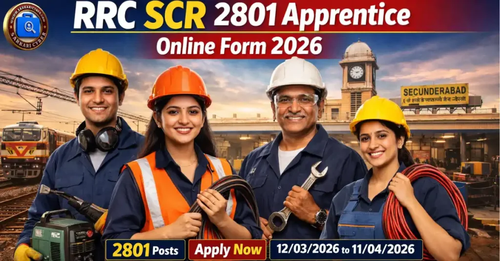 Railway RRC SCR Apprentices 2026