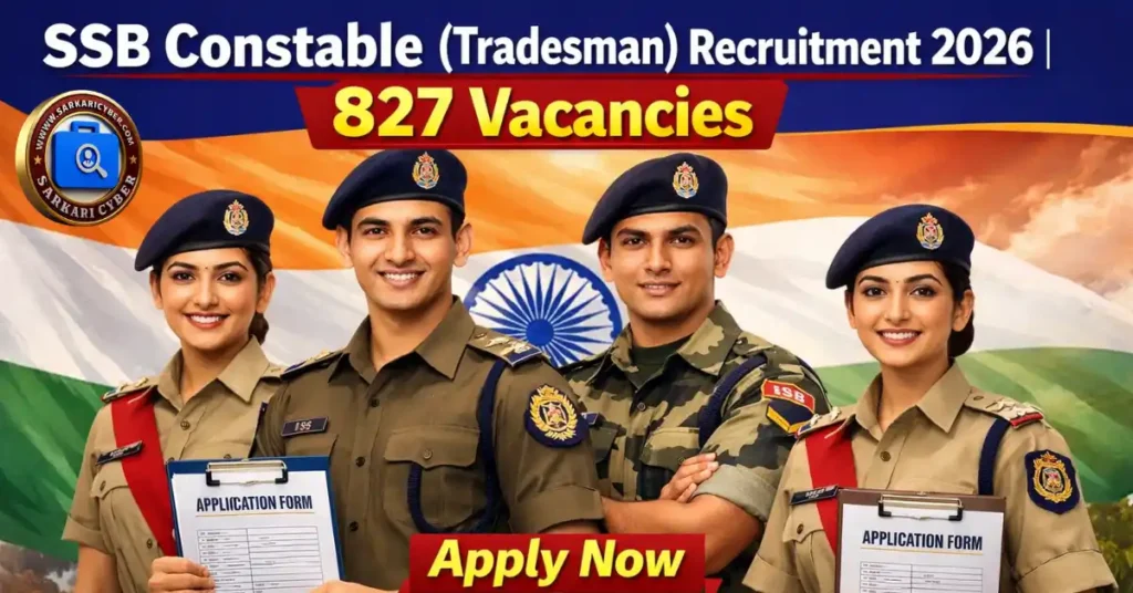 SSB Constable {Tradesman} 2026