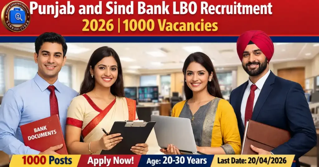Punjab and Sind Bank LBO 2026 Recruitment