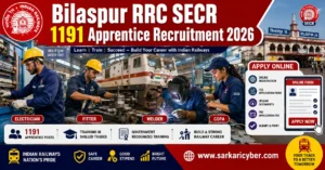 Bilaspur RRC SECR ITI Trade Apprentice Recruitment 2026