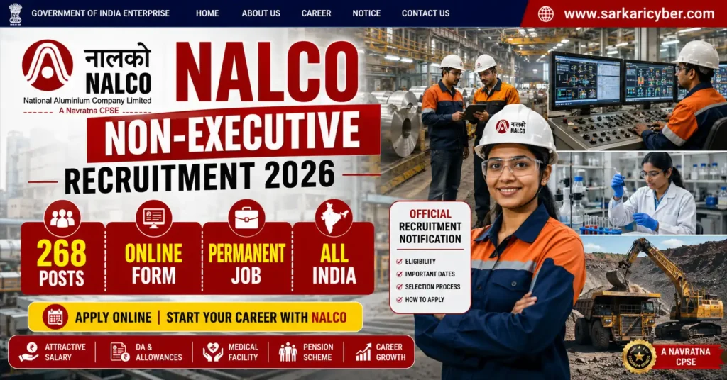 NALCO Non-Executive Recruitment 2026