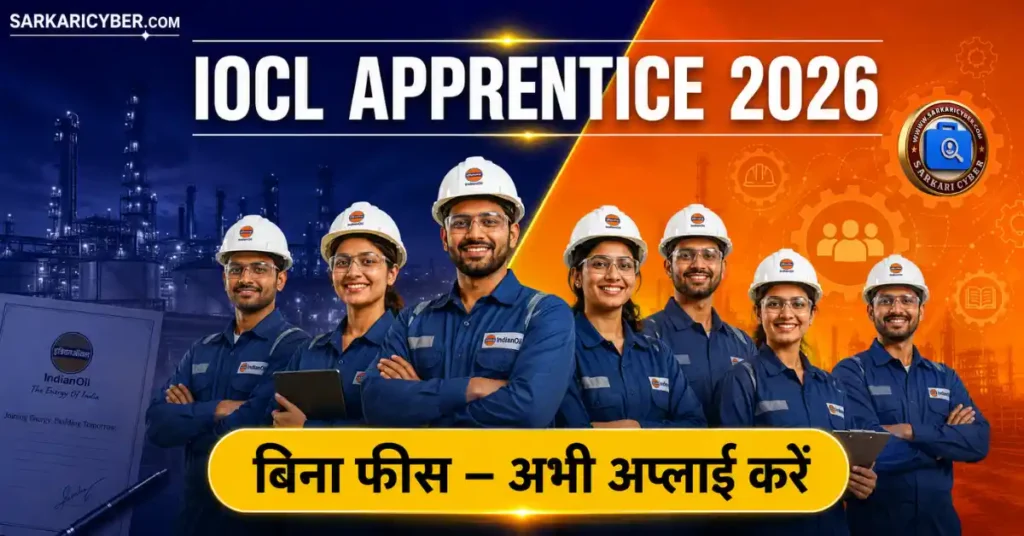 IOCL Apprentice Recruitment 2026 Online Form (Last Date: 28/07/2026)