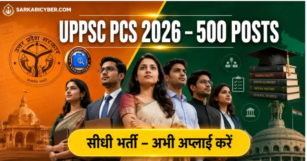 UPPSC PCS 2026 Online Form