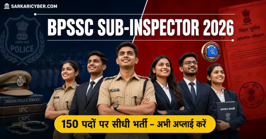 BPSSC Sub-Inspector Recruitment 2026