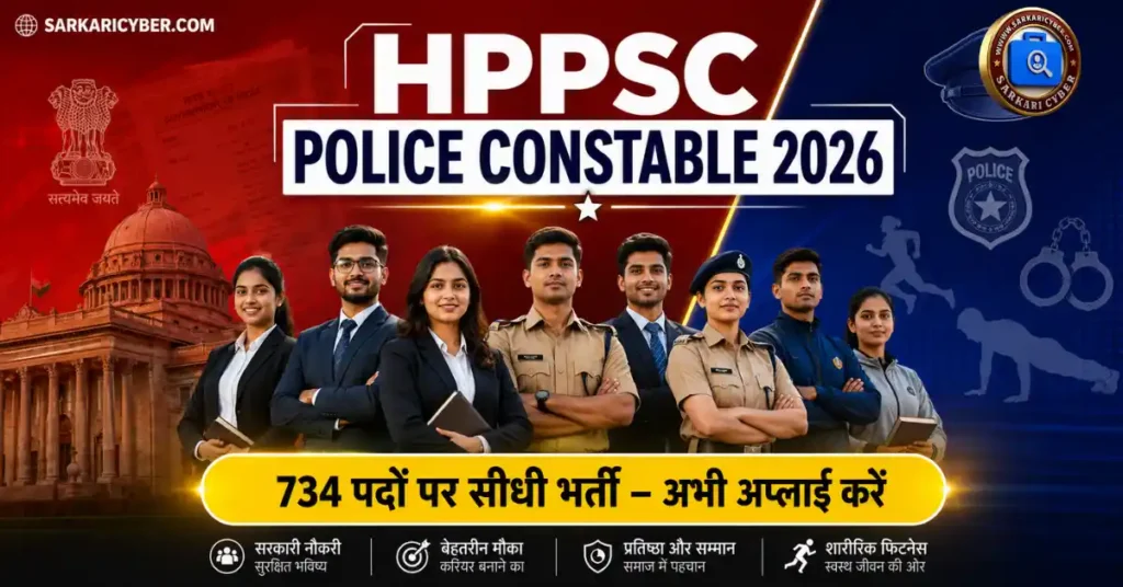 HPPSC Police Constable Recruitment 2026