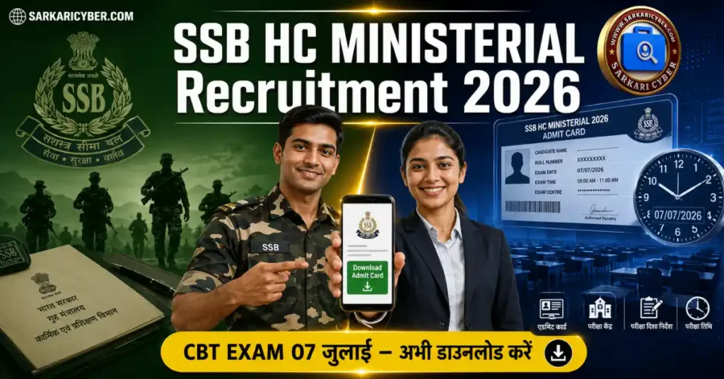 SSB Head Constable 2026